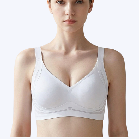 SUPER GATHER PUSH UP WIRELESS BRA-MOLDED CUP COMFORT FIT