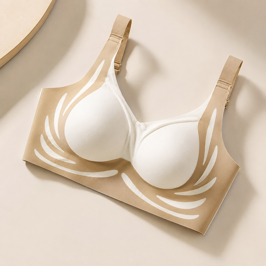 Super Gather Push Up Wireless Bra – Molded Cup Comfort Fit