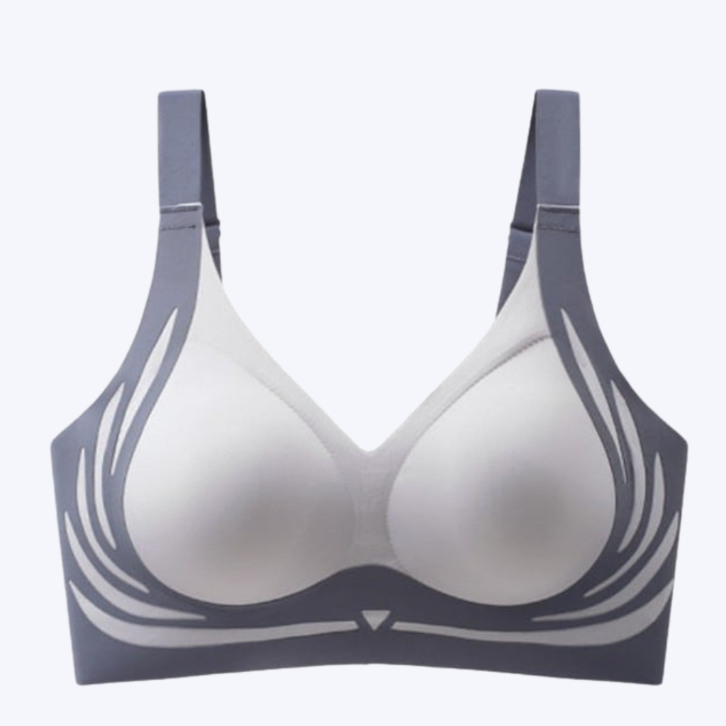 SUPER GATHER PUSH UP WIRELESS BRA-MOLDED CUP COMFORT FIT
