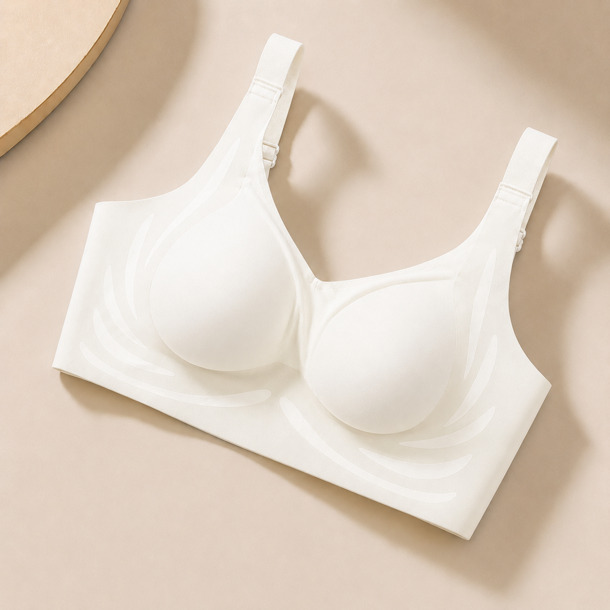 Super Gather Push Up Wireless Bra – Molded Cup Comfort Fit